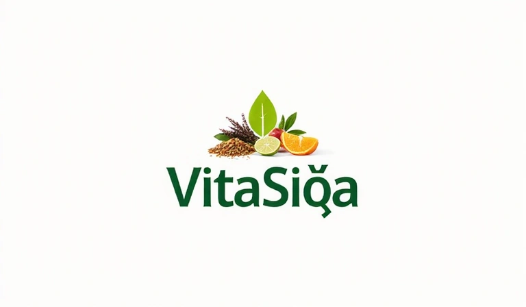 Vitasilawellness logo and natural ingredients